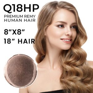 VICTORIA Premium Remy Human Hair French Lace Hair Topper